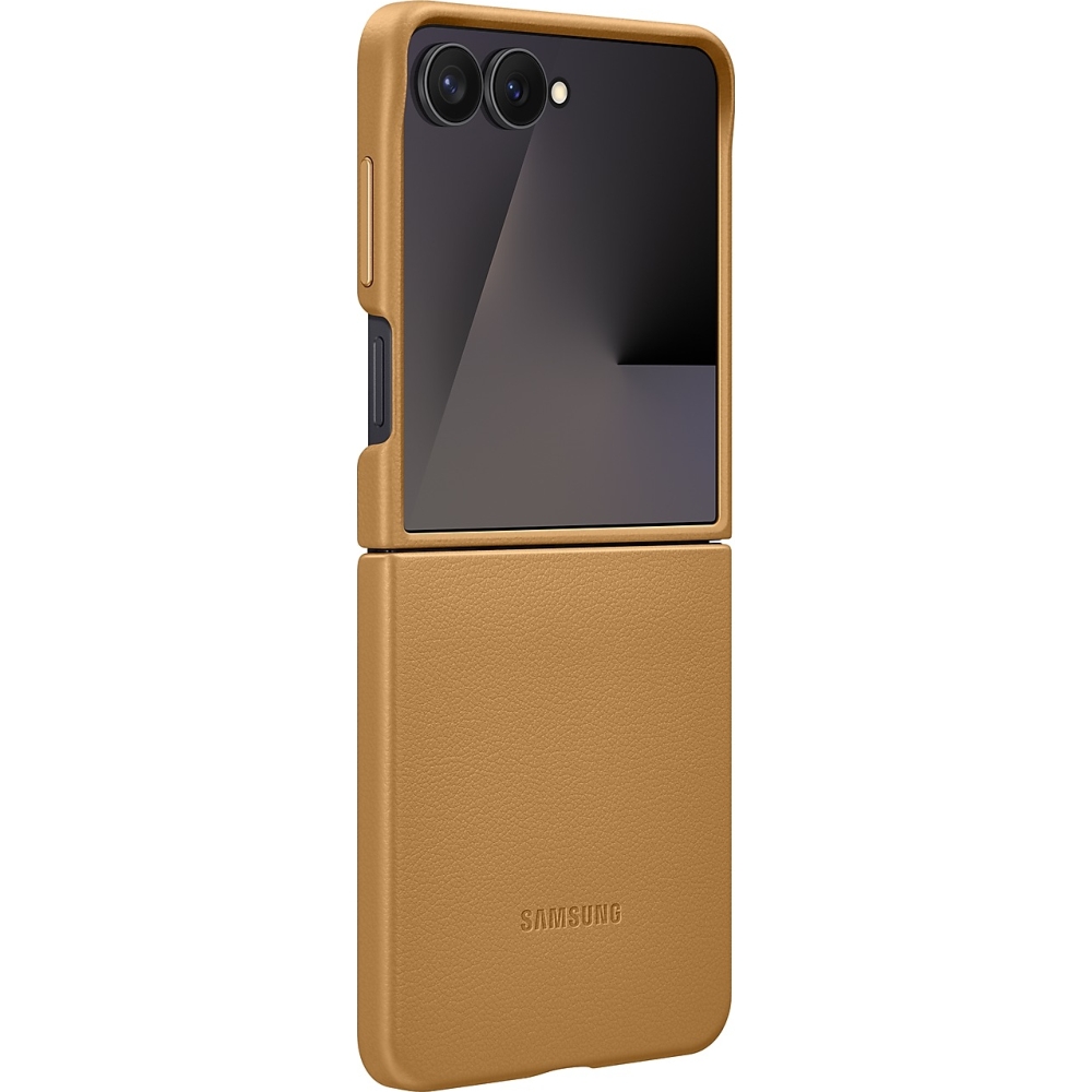 Etui Samsung KindSuit Case do Galaxy Z Flip7, brązowe